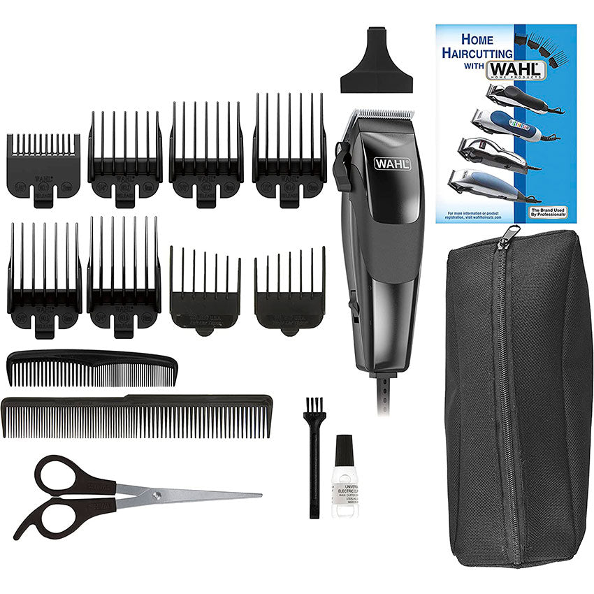 CORTADORA DE CABELLO WAHL KIT COMPLETO 16 PIEZAS