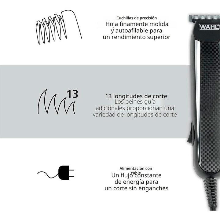 Cortadora de Cabello Barba y Bigote Wahl