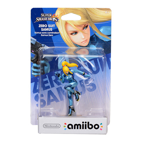 WIIU AMIIBO ZERO SUIT SAMUS (SMASH)