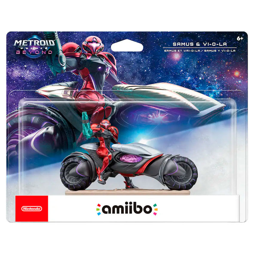 AMIIBO METROID PRIME 4 BEYOND SAMUS & VI-O-LA