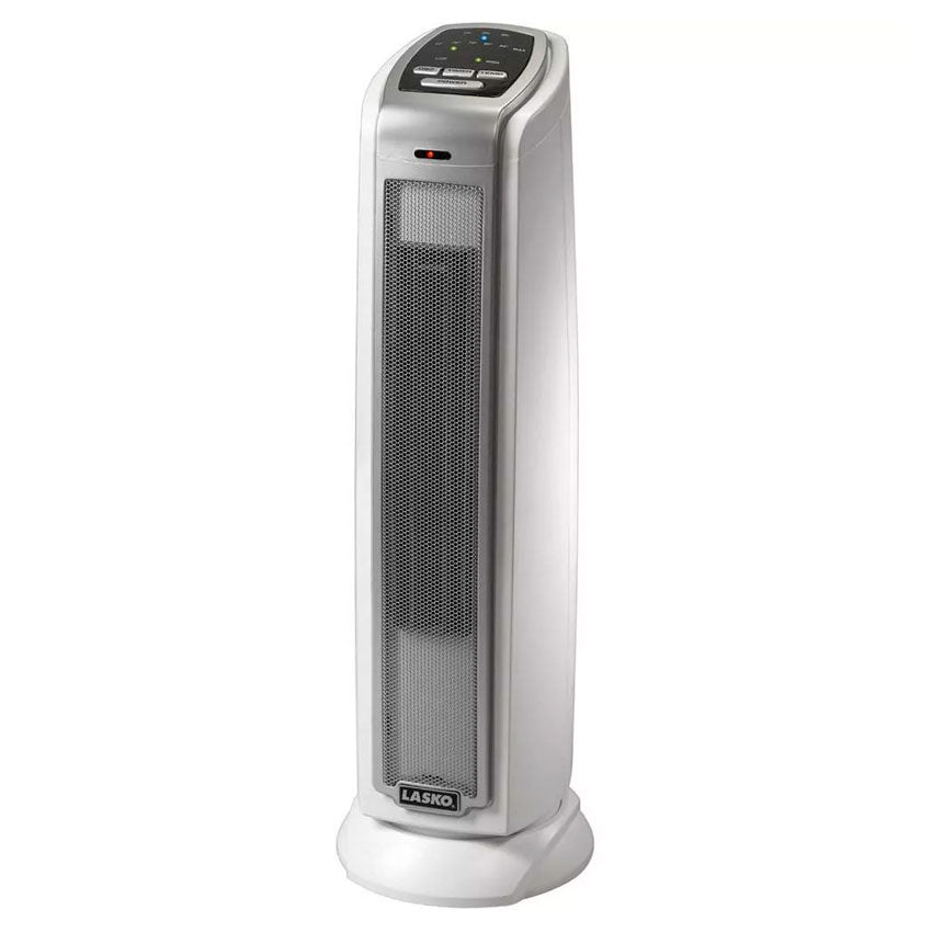 LASKO CALEFACTOR DE TORRE CERÁMICA PLATA 120W