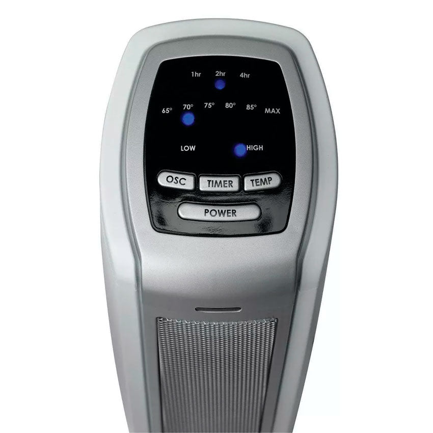 LASKO CALEFACTOR DE TORRE CERÁMICA PLATA 120W