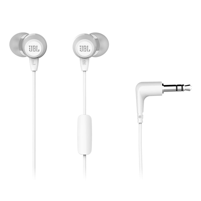 JBL AUDIFONOS ALAMBRICOS IN EAR COLOR BLANCO