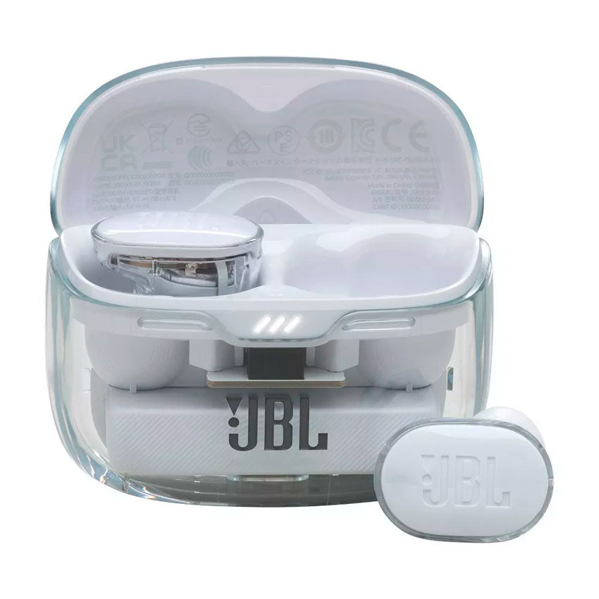 JBL TUNE BUDS GHOST EDITION BLANCO