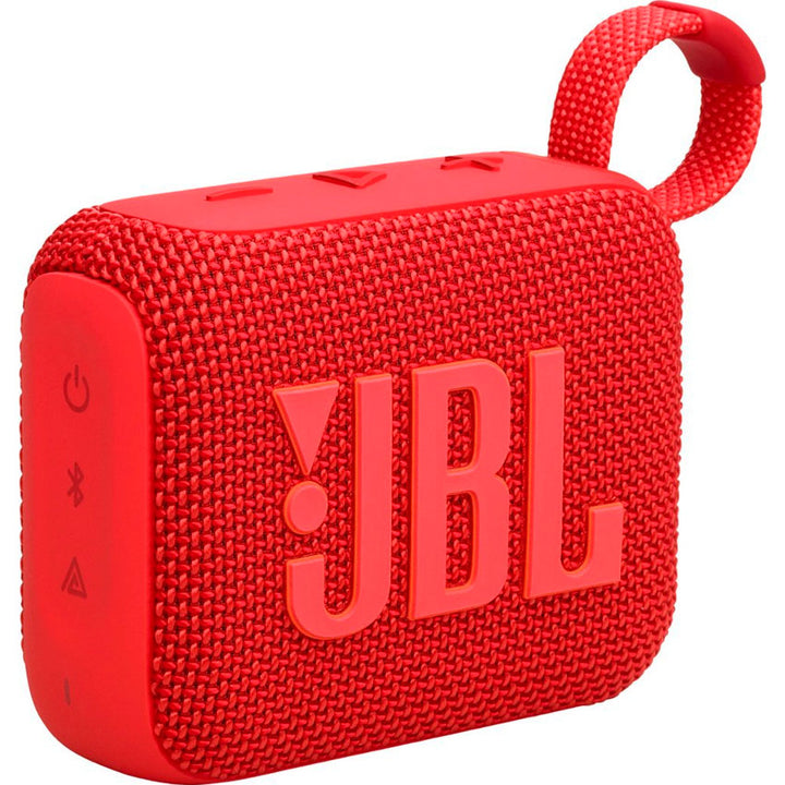 BOCINA BLUETOOTH JBL GO4 ROJO IMPERMEABLE