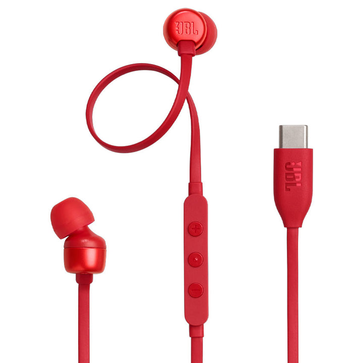 JBL AUDIFONOS TUNE 310 TIPO-C ROJO