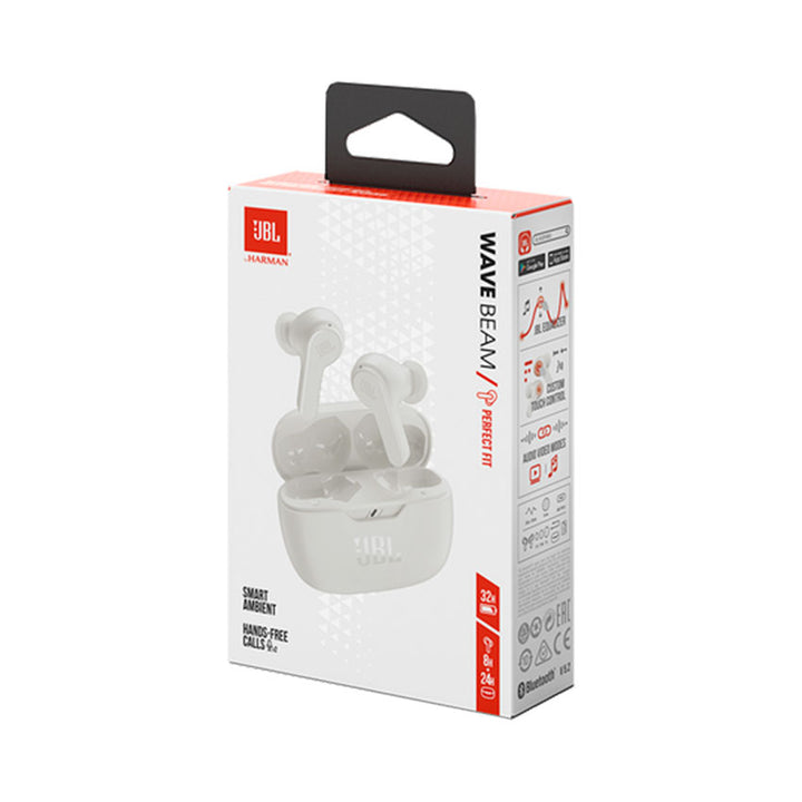 JBL AUDIFONOS TRUE WIRELESS BEAM 2 BLANCO