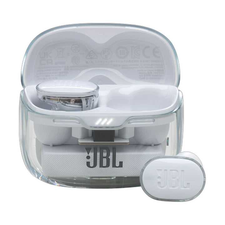 JBL AUDIFONOS TRUE WIRELESS TUNE BUDS GHOST 2 BLANCO