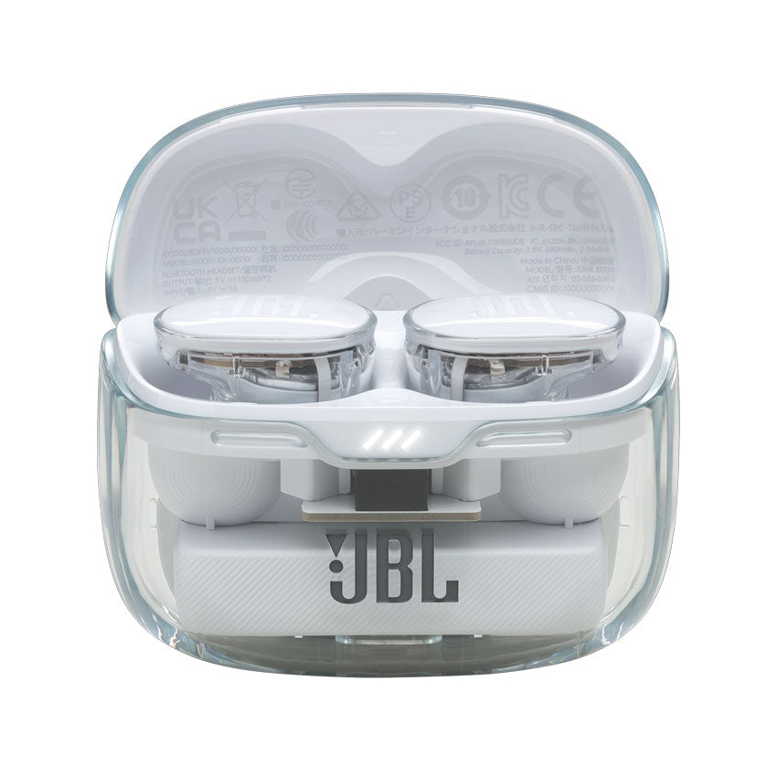 JBL AUDIFONOS TRUE WIRELESS TUNE BUDS GHOST 2 BLANCO