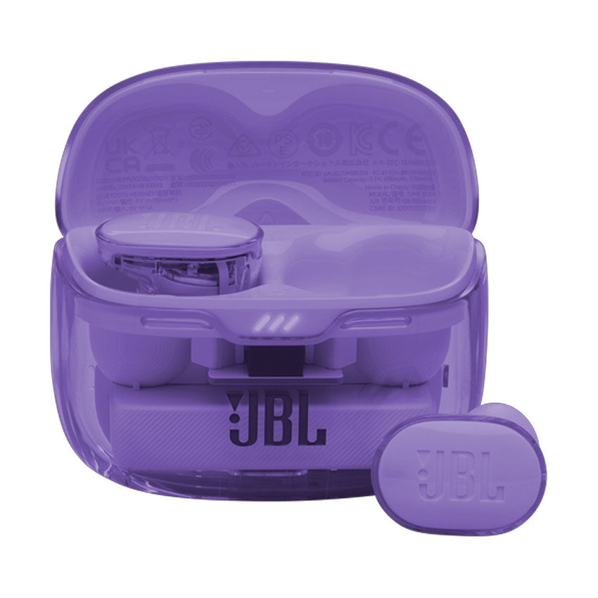 JBL AUDIFONOS TRUE WIRELESS TUNE BUDS GHOST 2 MORADO