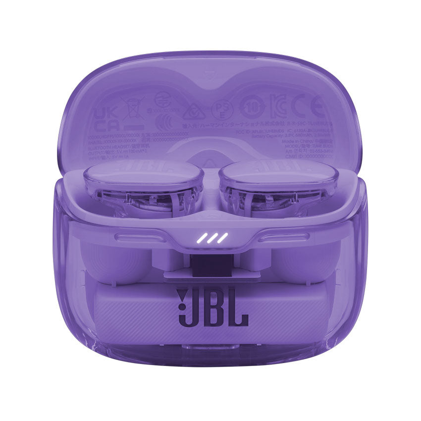 JBL AUDIFONOS TRUE WIRELESS TUNE BUDS GHOST 2 MORADO