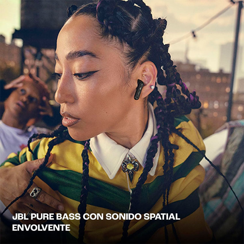 JBL AUDIFONOS TRUE WIRELESS TUNE BEAM 2 NEGRO