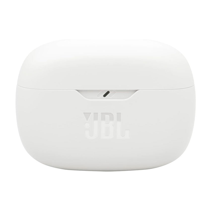 Jbl Audifonos True Wireless Tune Beam 2 Color Blanco Sonido Potente y Batería de Larga Duración