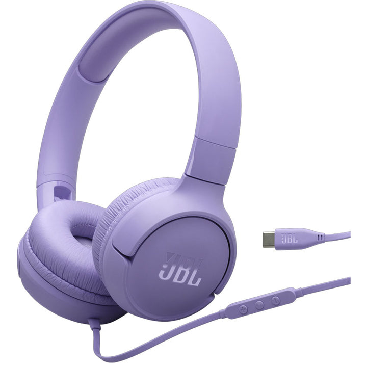 JBL TUNE 520 AUDIFONOS TIPO-C MORADO "G"