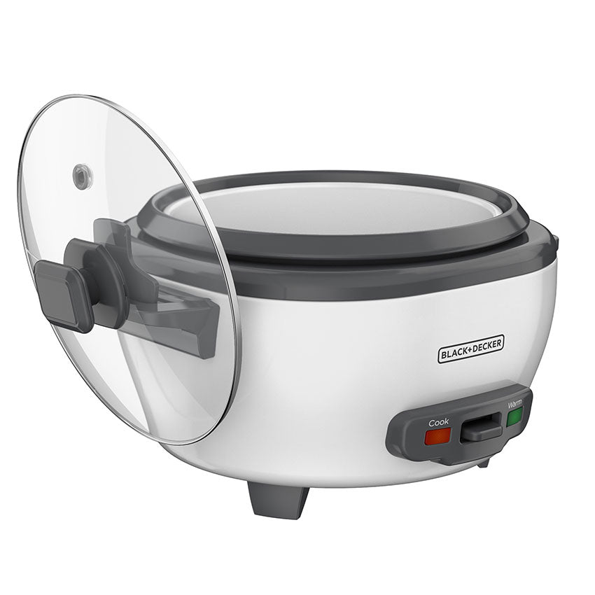 BLACK+DECKER OLLA ARROCERA 6 TAZAS CERAMICA 300 WATTS