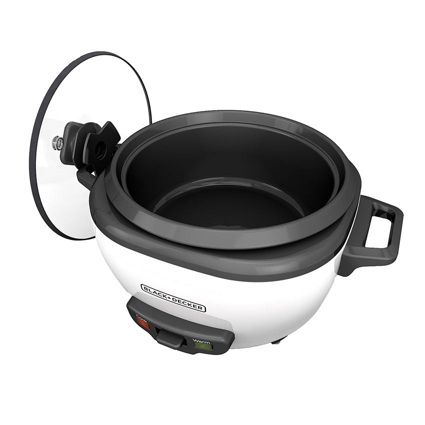 BLACK+DECKER OLLA ARROCERA 6 TAZAS CERAMICA 300 WATTS