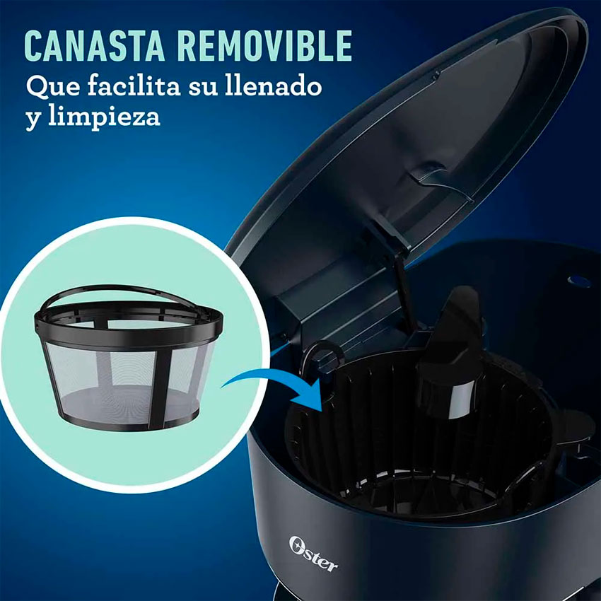 OSTER CAFETERA 12 TAZAS NEGRA (BVSTDCP12B-013)