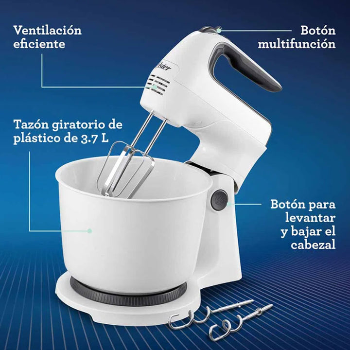 OSTER BATIDORA DE MANO Y PEDESTAL 6 VELOCIDADES