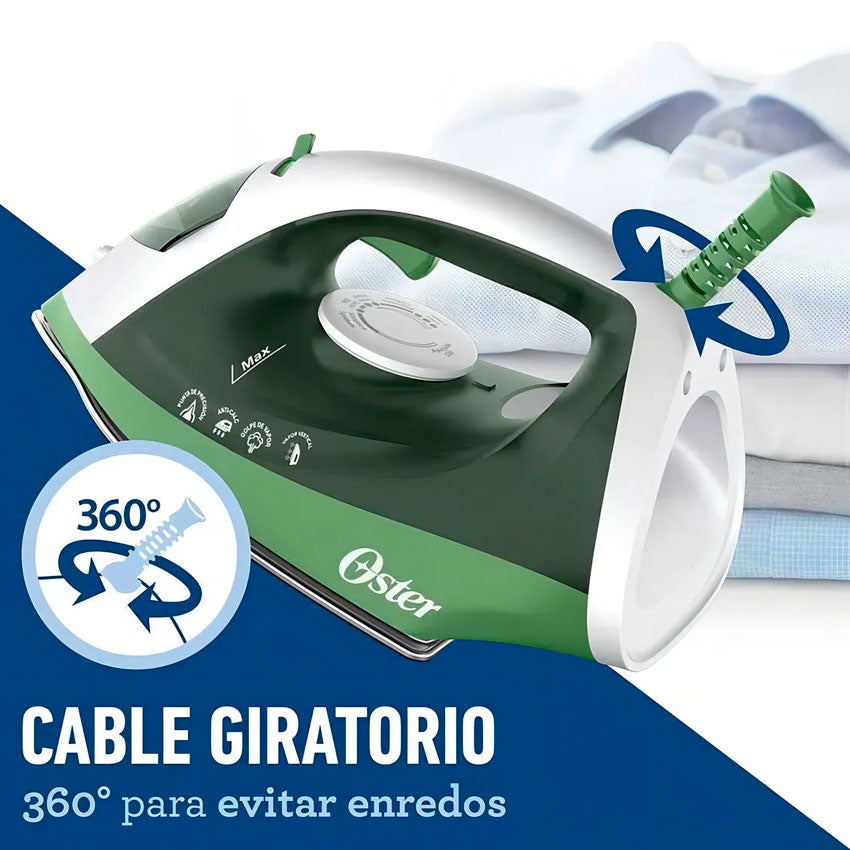 OSTER PLANCHA DE VAPOR VERDE (GCSTBS6001-013)