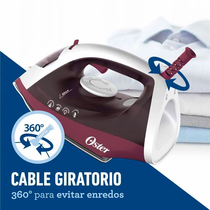 OSTER PLANCHA DE VAPOR TERRACOTA (GCSTBS6002-013)