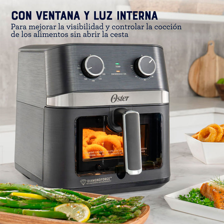 OSTER FREIDORA DE AIRE MANUAL 6L NEGRA