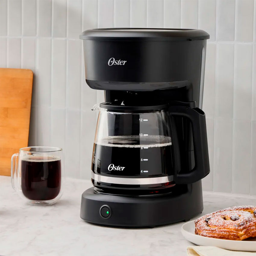 CAFETERA 12 TAZAS OSTER (BVSTDCS121B) NEGRA