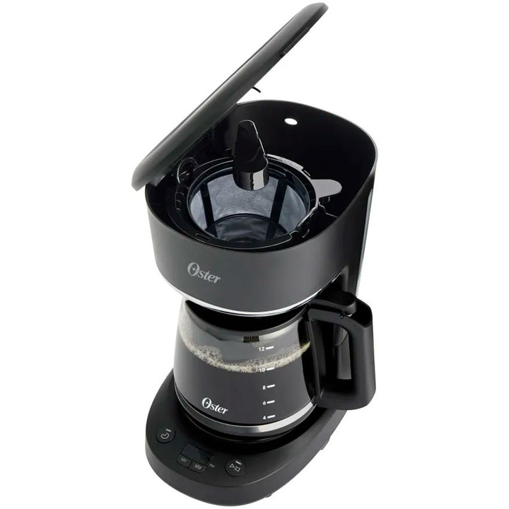 CAFETERA 12 TAZAS OSTER NEGRA (BVSTDCP121B)