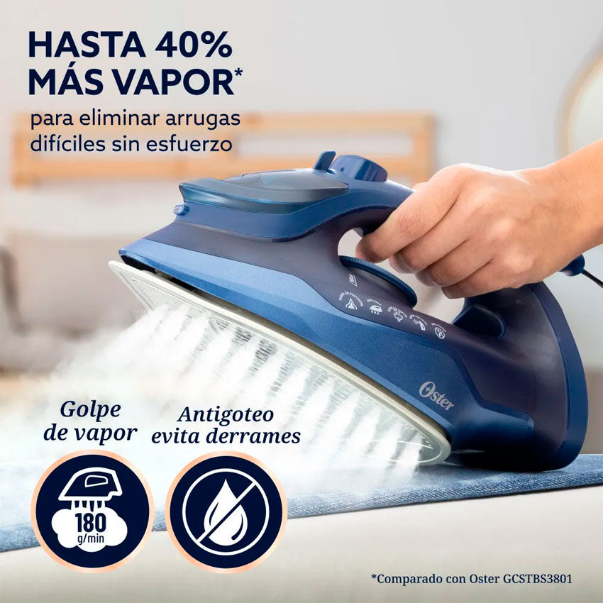 PLANCHA DE VAPOR OSTER (GCSTAC7202-013) ZAFIRO