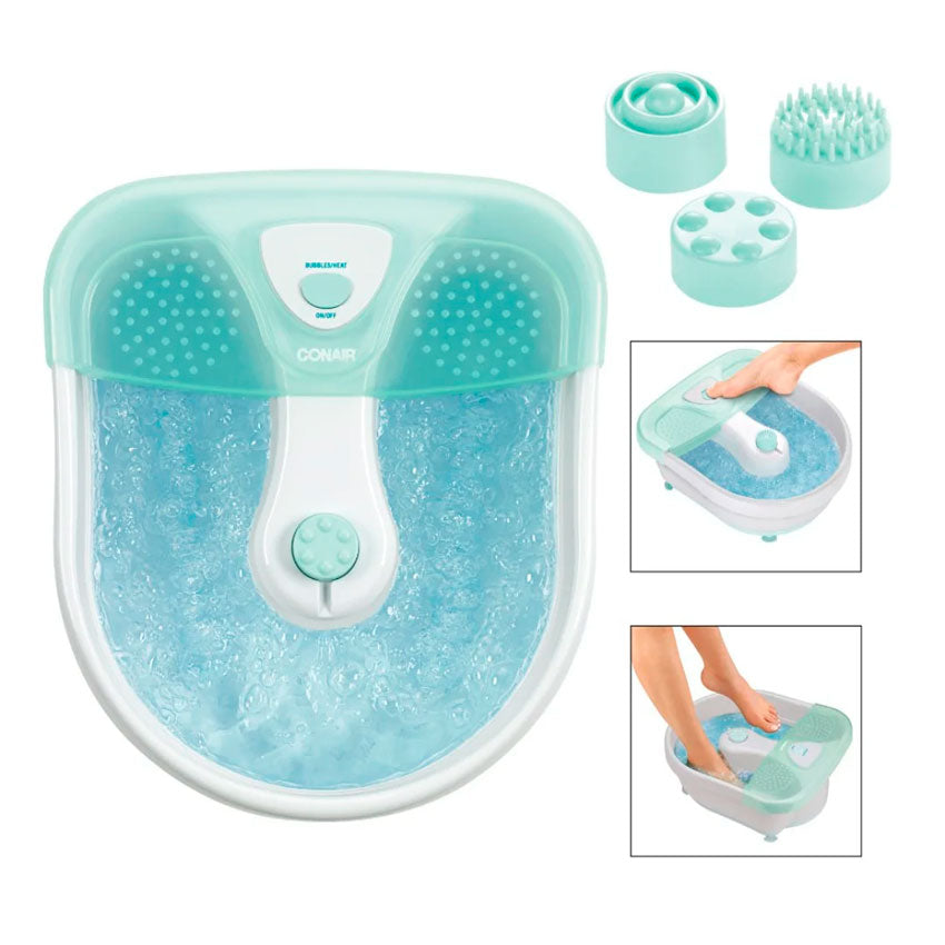 MASAJEADOR SPA PARA PIES CONAIR BCO