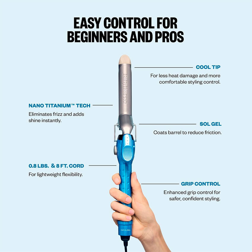 Babyliss Rizador de Cabello Nano
