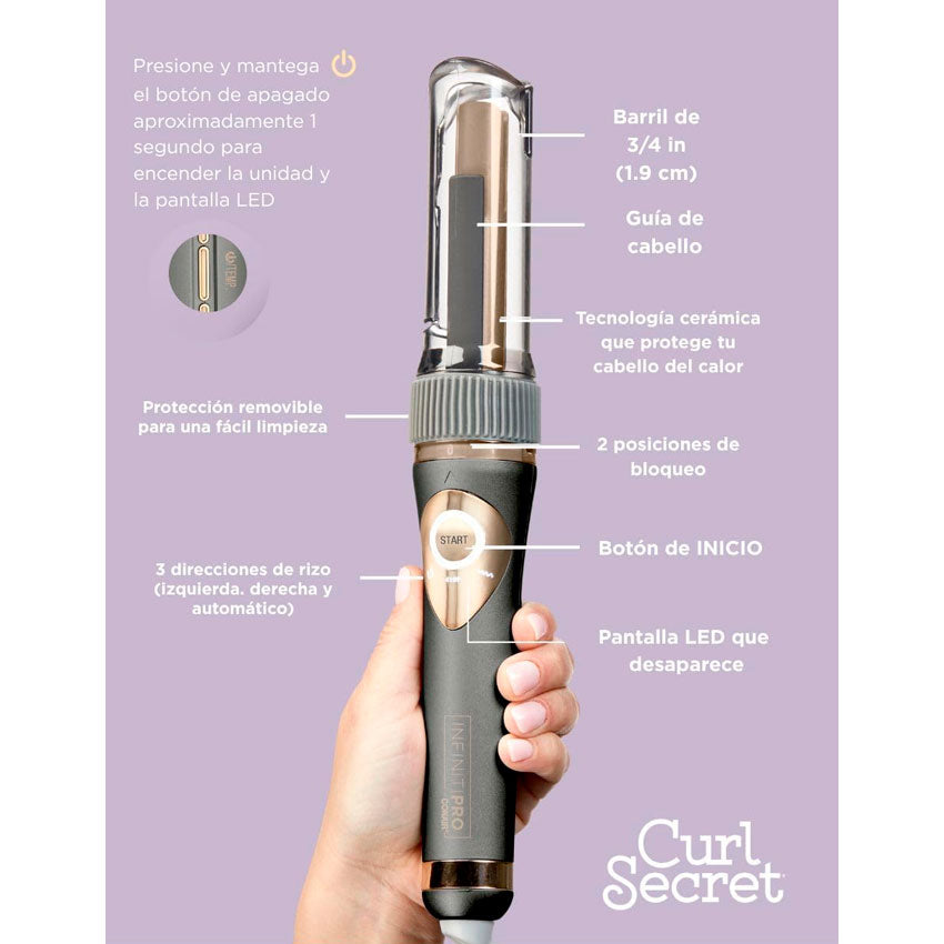 Conair Rizador Automatico Temperatura Máxima de 210 °c