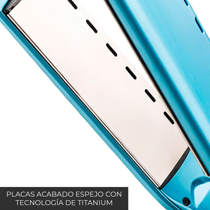 PLANCHA PARA CABELLO 1.5¨ BABYLISS NANO TITANIO LILA
