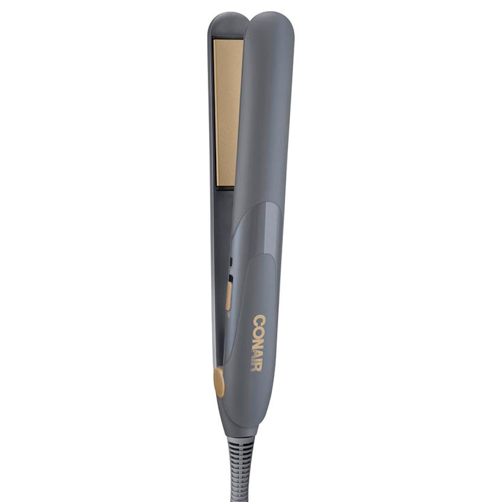 Conair Plancha para Cabello Ceramica Gris//dorado