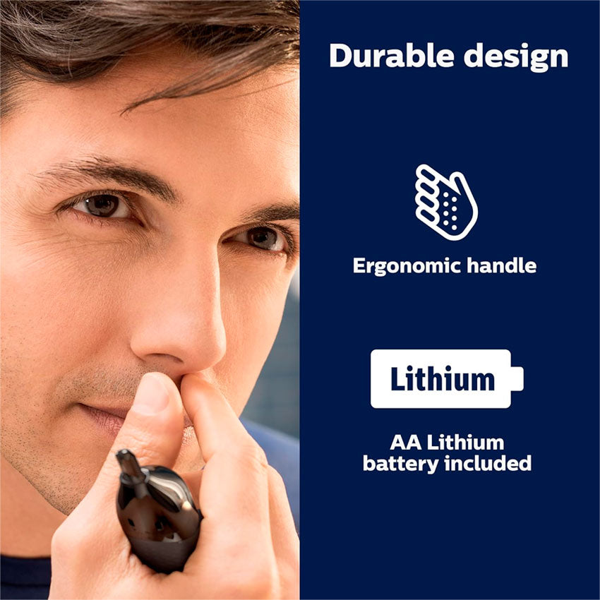 Philips Recortadora de Nariz y Orejas Norelco Series 5000 Kit de Precisión Premium