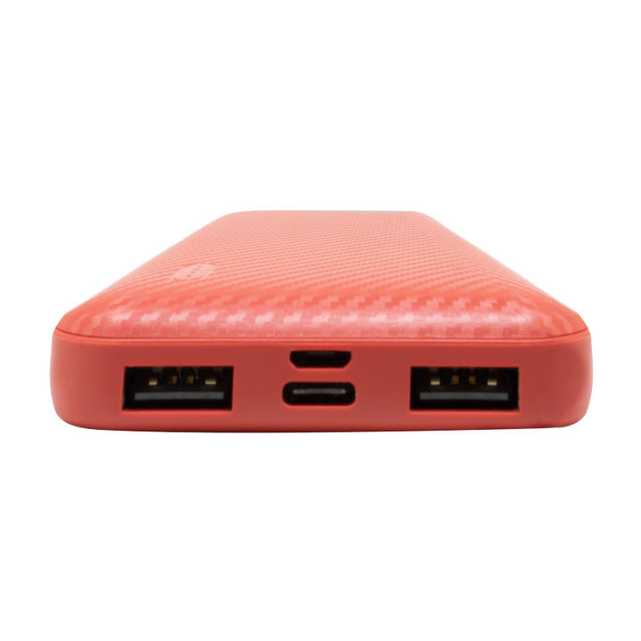 NECNON BATERIA DE RESPALDO 5000 MAH ROJO