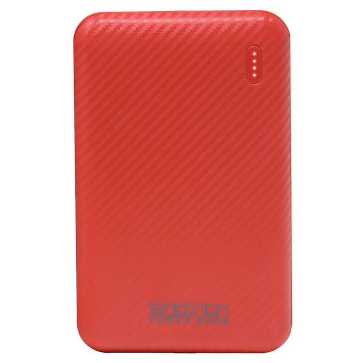 NECNON BATERIA DE RESPALDO 5000 MAH ROJO