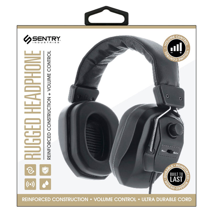 AUDIFONOS SENTRY RUGGED NEGRO "G" (12)