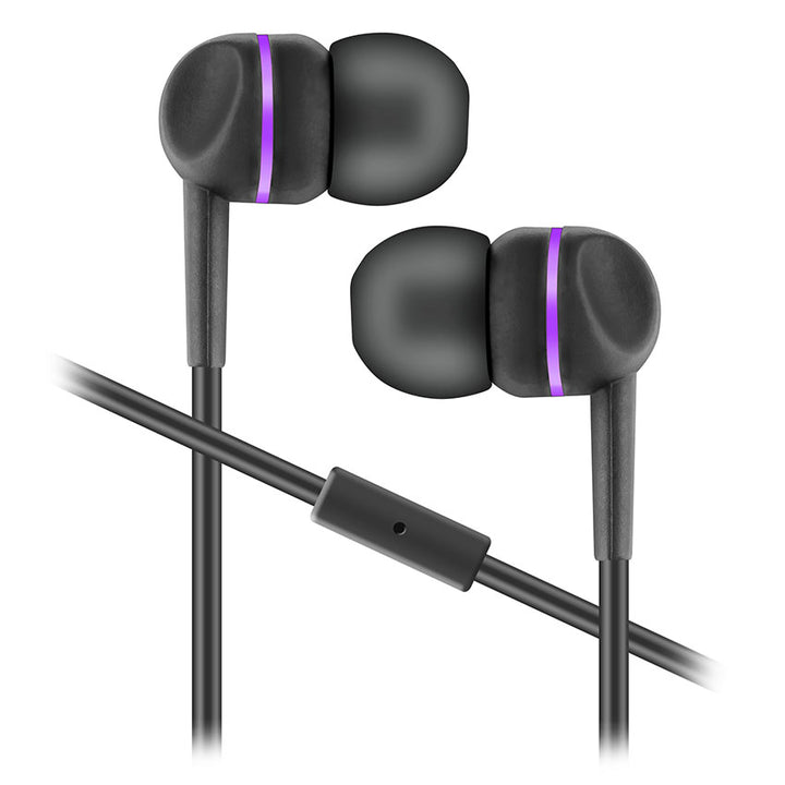 SENTRY AUDIFONOS ALAMBRICOS ON EAR/IN EAR COLOR NEGRO