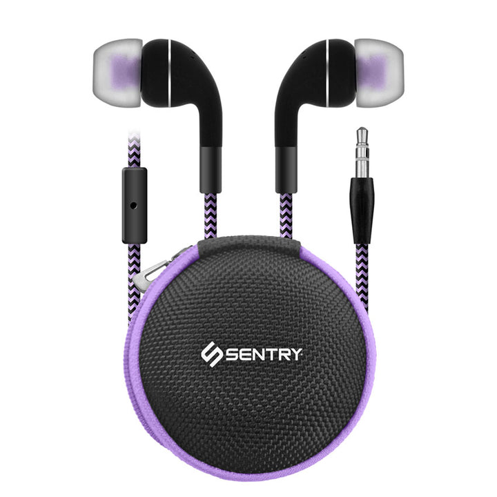 AUDIFONOS SENTRY TUNES MORADO (HM655Z)