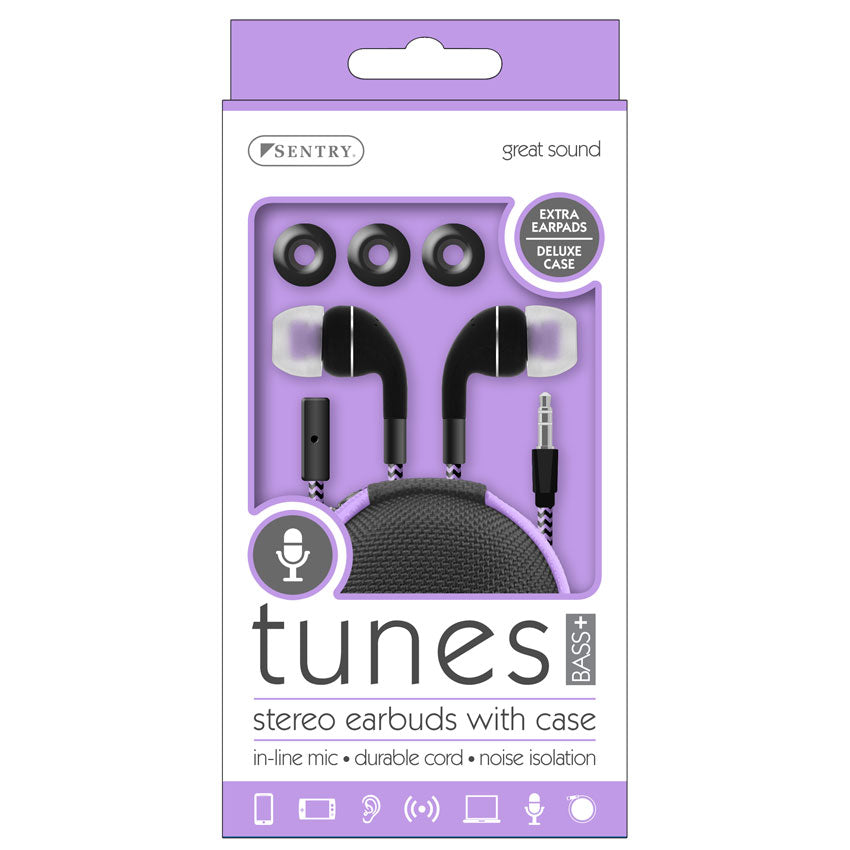 AUDIFONOS SENTRY TUNES MORADO (HM655Z)