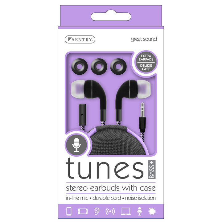 AUDIFONOS SENTRY TUNES MORADO (HM655Z)