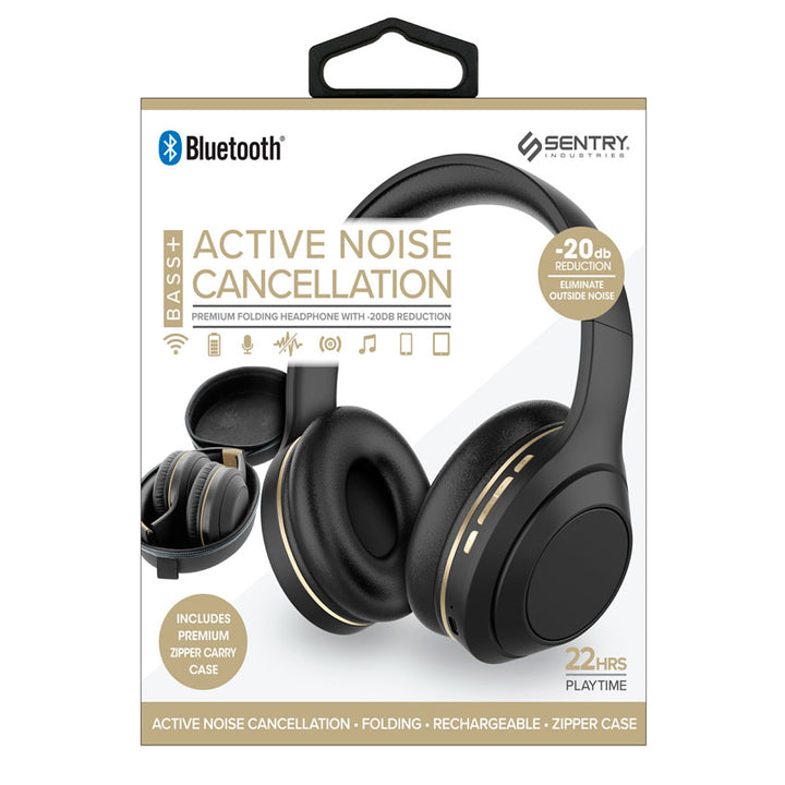 SENTRY AUDIFONOS BLUETOOTH ON EAR COLOR NEGRO