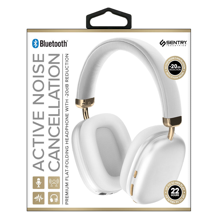 SENTRY AUDIFONOS BLUETOOTH ON EAR COLOR BLANCO