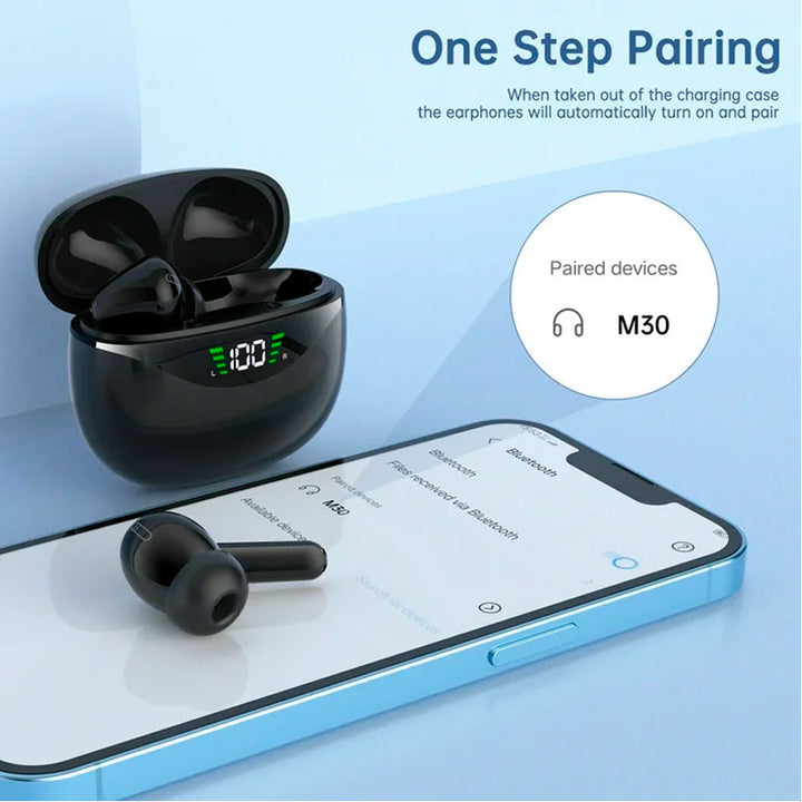 AUDIFONOS TRUE WIRELESS SENTRY ACTIVE NOISE CANCELLATION NEGRO
