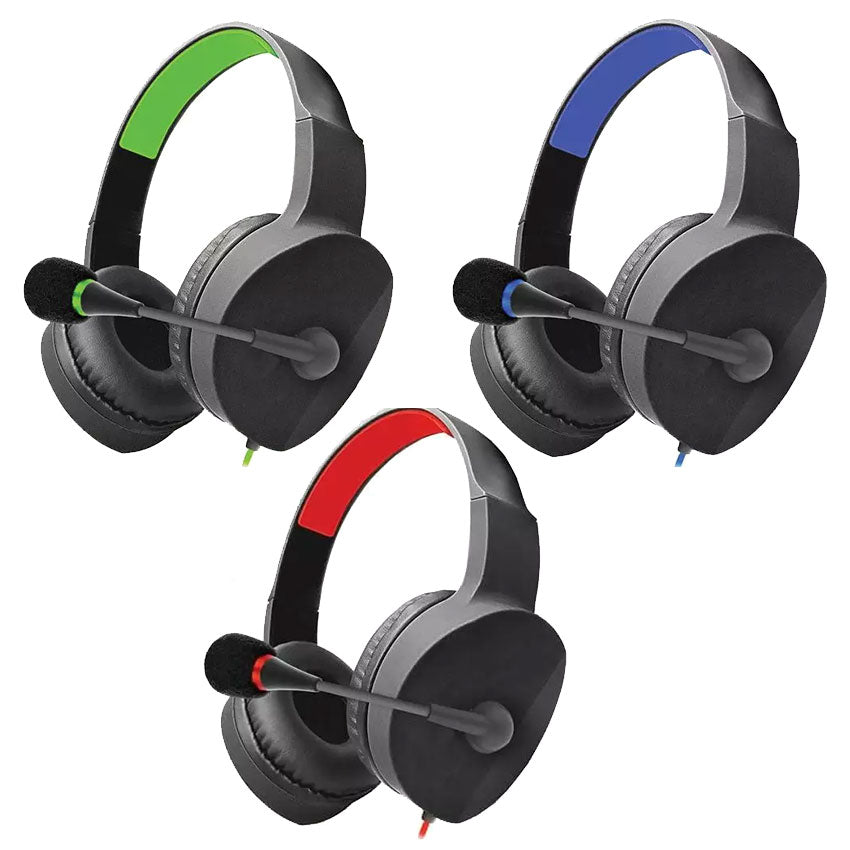 SENTRY AUDIFONOS ALAMBRICOS GAMER ON EAR VARIOS COLORES