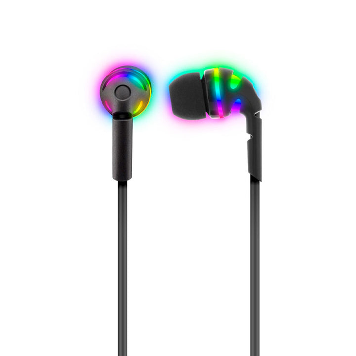Sentry Audifonos Light Up Rgb Tipo-c ( 24) Micrófono y Sonido Estéreo Premium