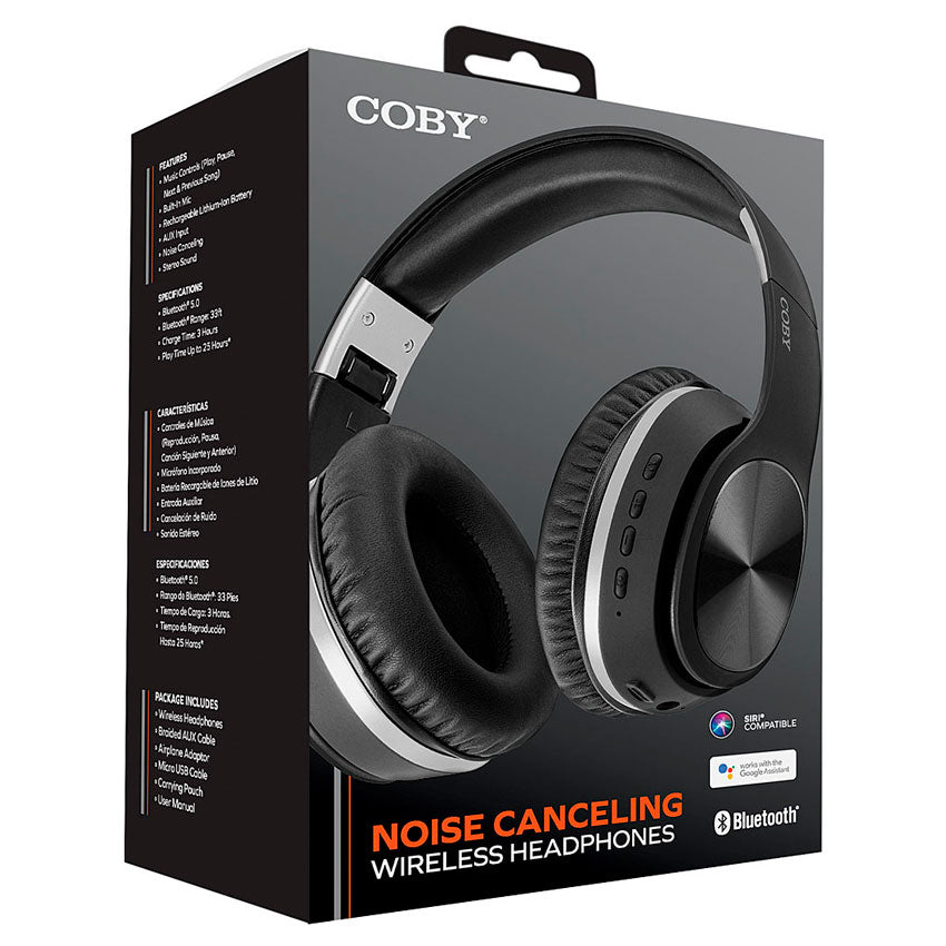 COBY AUDIFONOS BLUETOOTH IN EAR NEGRO