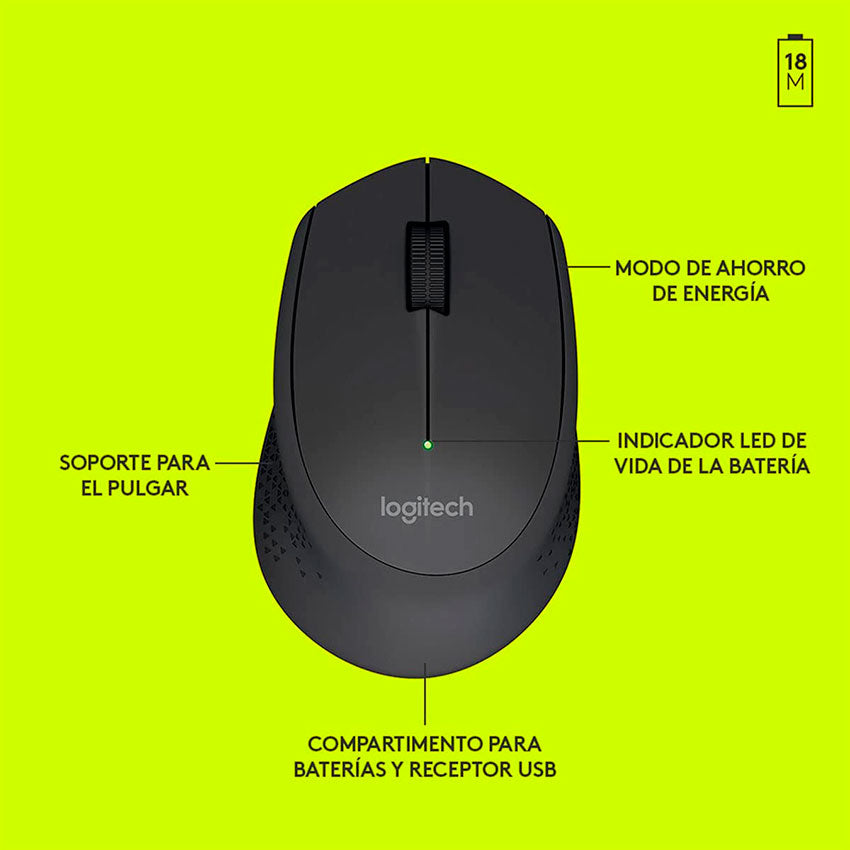 LOGITECH MOUSE INALAMBRICA