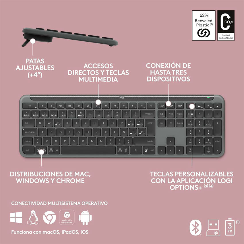 Teclado y Raton Inal. Logitech