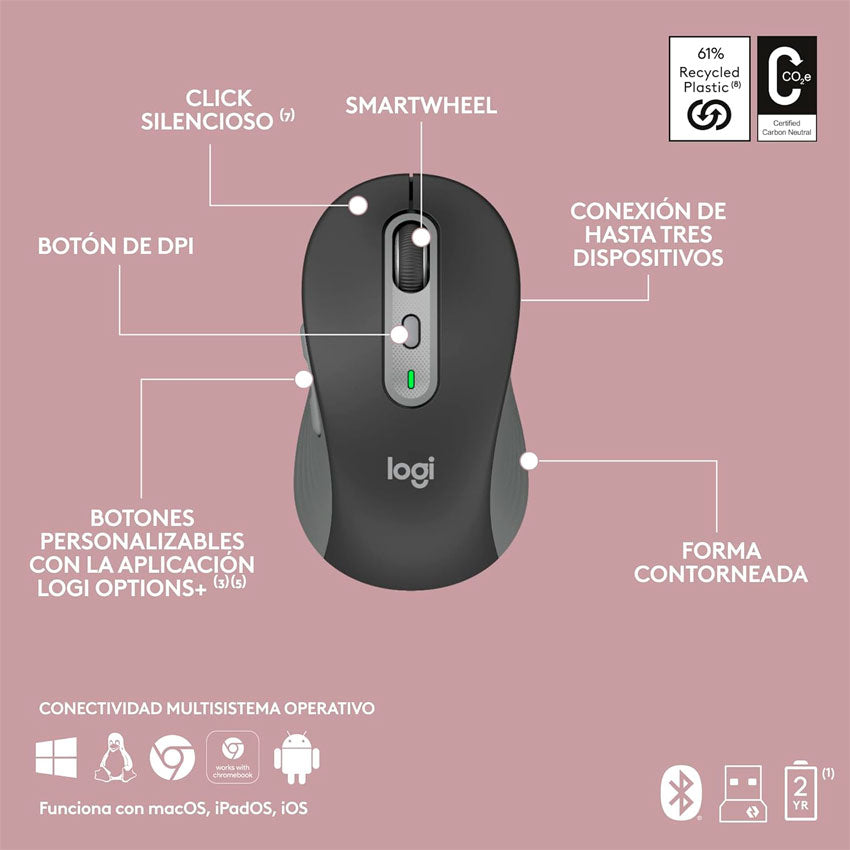 Teclado y Raton Inal. Logitech